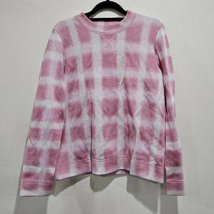 Marc Jacobs Blurred Gingham Print Sweater